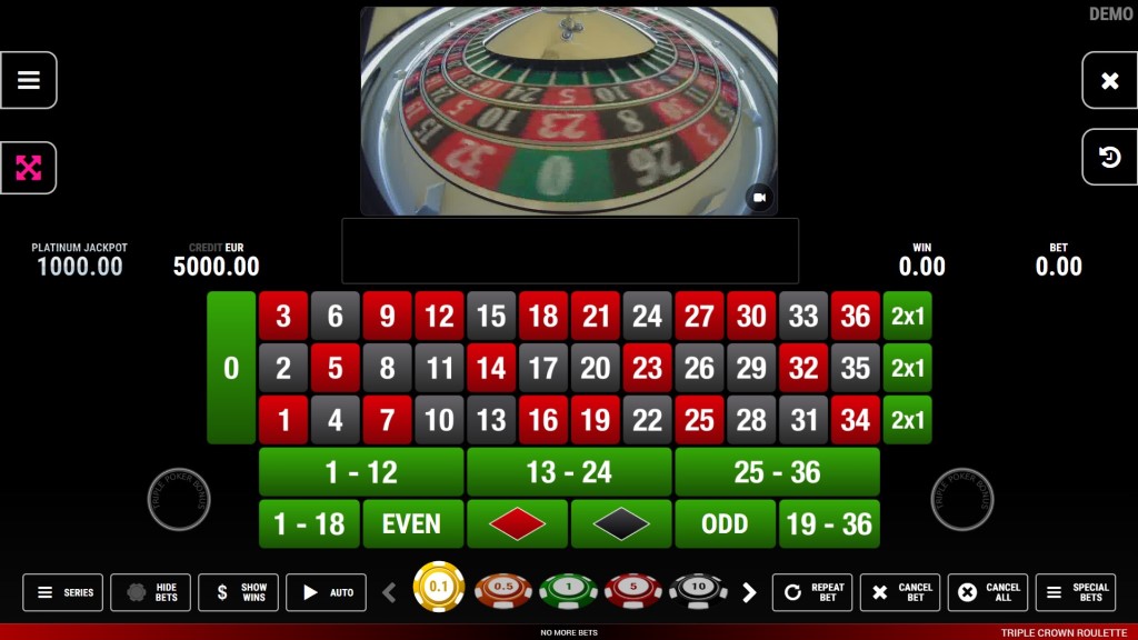 Triple Crown Roulette