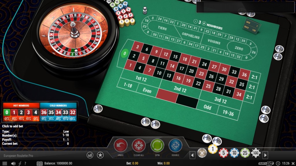 European Roulette Pro (Play’n GO)