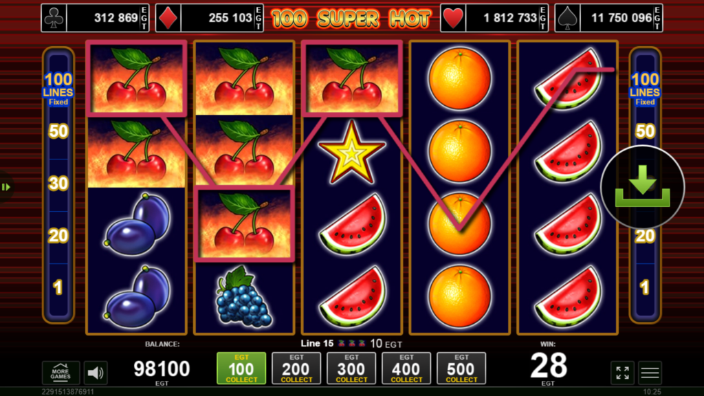 100 Super Hot Slot Game