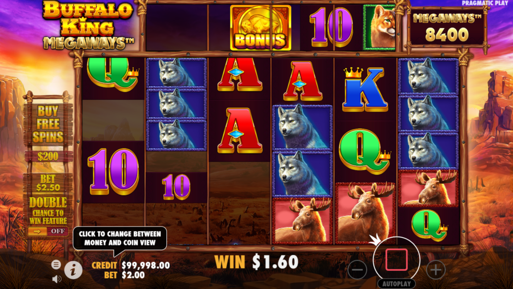 Buffalo King Megaways Slot Game