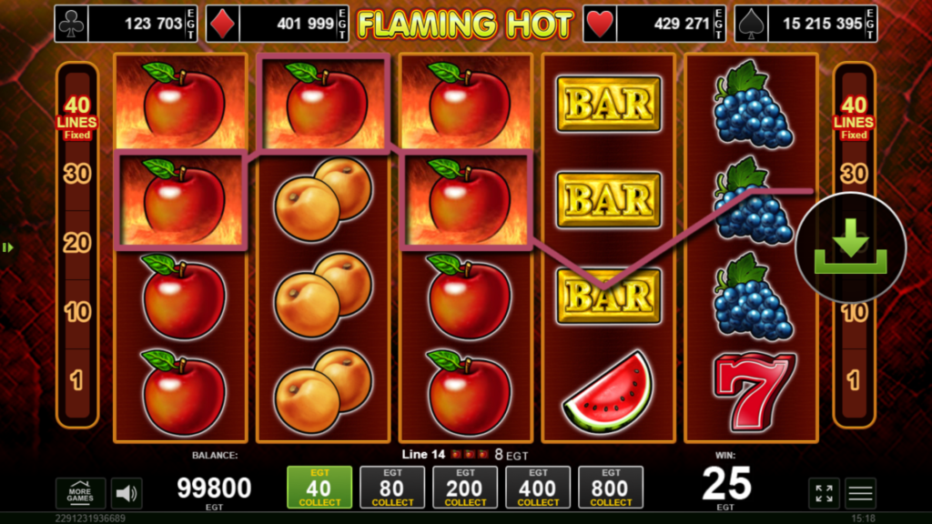 Flaming Hot Slot Game