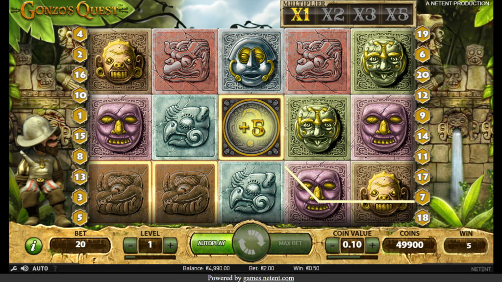 Gonzo's Quest Slot Game