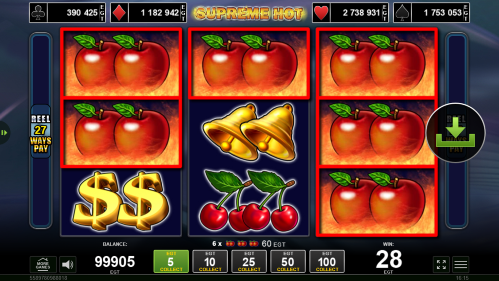 Supreme Hot Slot Game