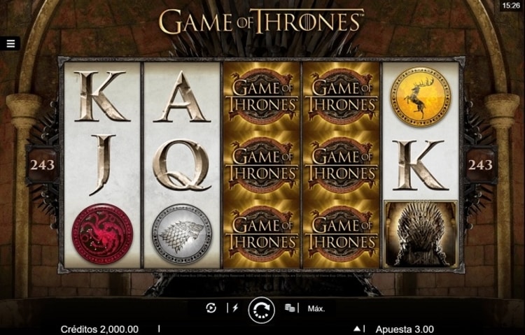 Game of Thrones Slot Game